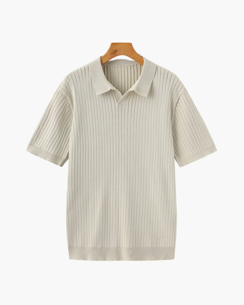 Ribbed Polo